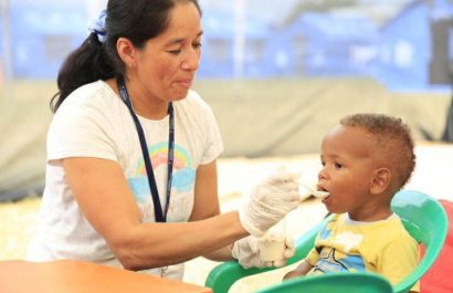 Decreto Ejecutivo 211 para fortalecer la lucha contra la desnutrición infantil en Ecuador.