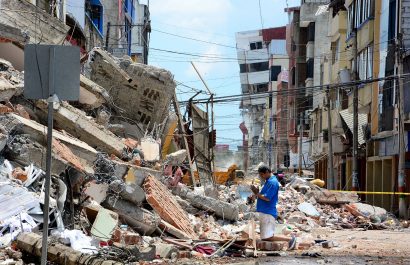 Manabí fue la provincia más afectada por el terremoto del 2016.