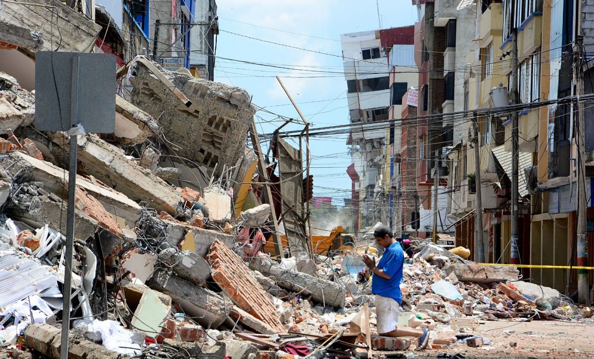 Manabí fue la provincia más afectada por el terremoto del 2016.