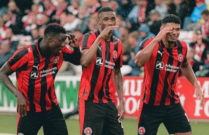Denil Castillo anota en la victoria 1-3 de Midtjylland ante Fredrikstad en Europa League