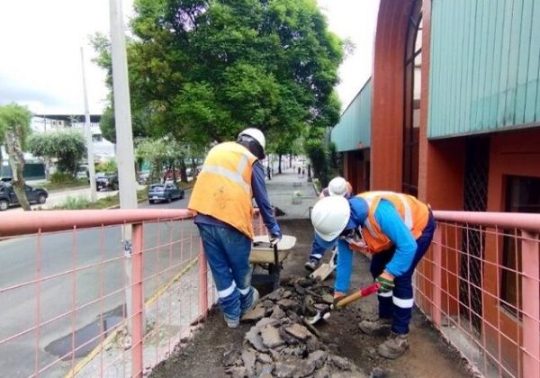 Desmontaje del puente de la Y