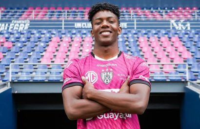 Djorkaeff Reasco es presentado como jugador de Independiente del Valle.