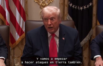 Donald Trump advierte que los ataques dentro de Venezuela comenzarán "muy pronto"