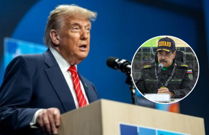 Donald Trump cree que Nicolás Maduro tiene los días contados al mando de Venezuela, aunque descarta entrar en guerra