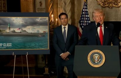 Donald Trump, presidente de Estados Unidos, anunció un ambicioso plan para renovar la flota naval del país.