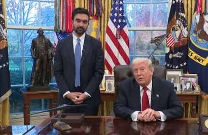 Donald Trump recibió al alcalde electo de Nueva York Zohran Mamdani en la Oficina Oval; hubo una pregunta incómoda