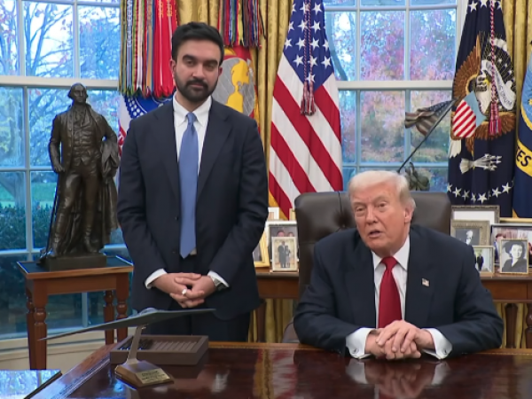 Donald Trump recibió al alcalde electo de Nueva York Zohran Mamdani en la Oficina Oval; hubo una pregunta incómoda