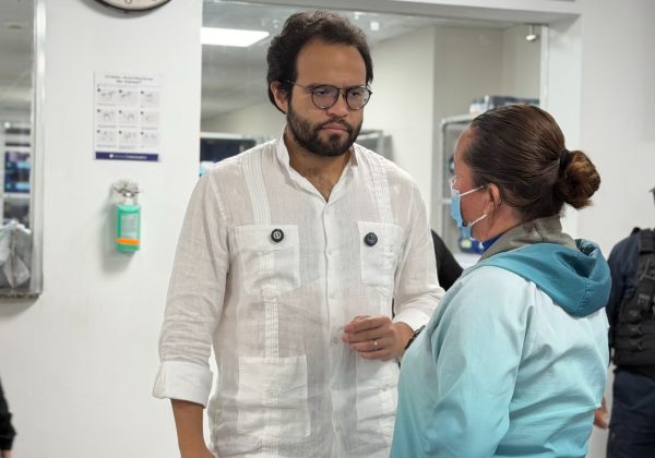 El presidente del Consejo Directivo, Edgar Lama, atendió el requerimiento de los ciudadanos.