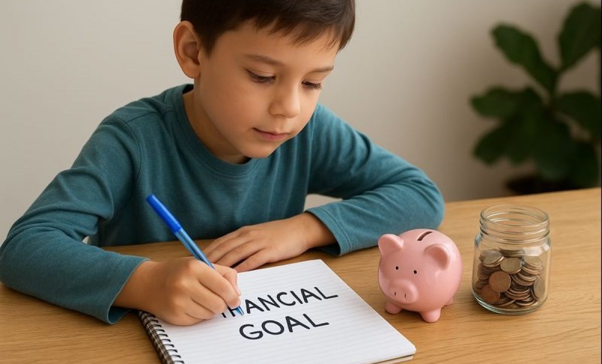 Educación económica: cómo enseñar a los niños a fijar objetivos de ahorro. FOTO: Inteligencia Artificial (ChatGPT).