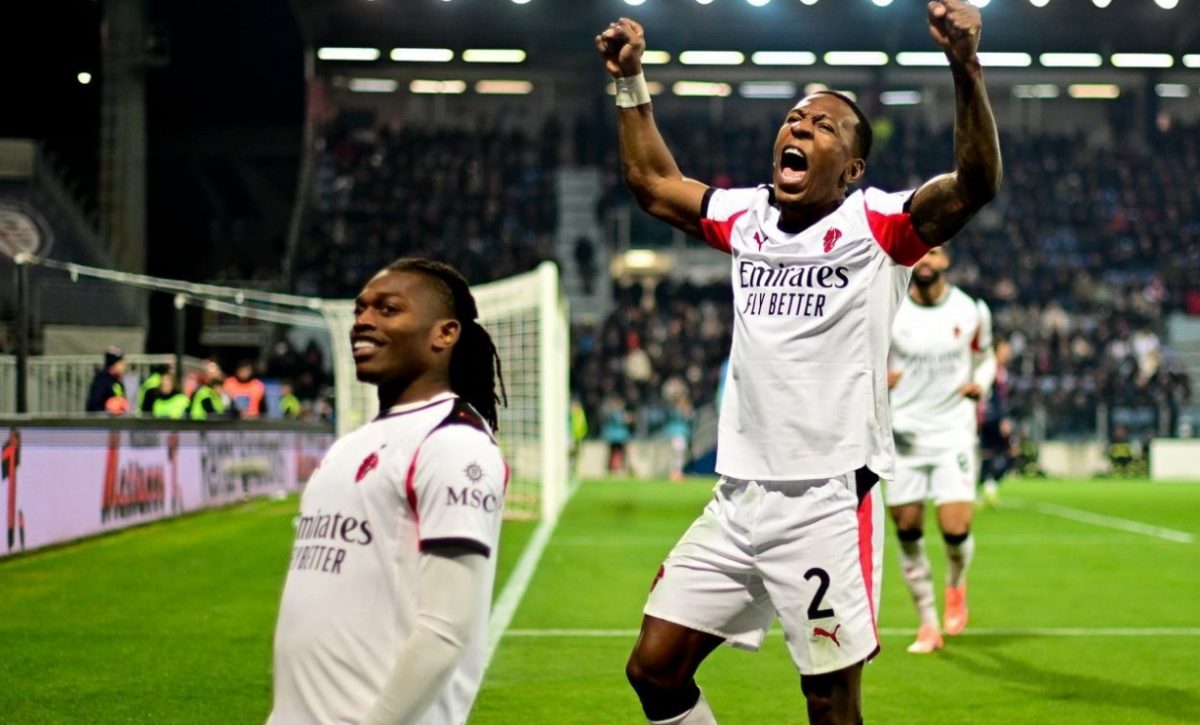 El AC Milan venció 0-1 a Cagliari con Pervis Estupiñán de titular.