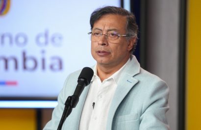 El presidente colombiano Gustavo Petro.