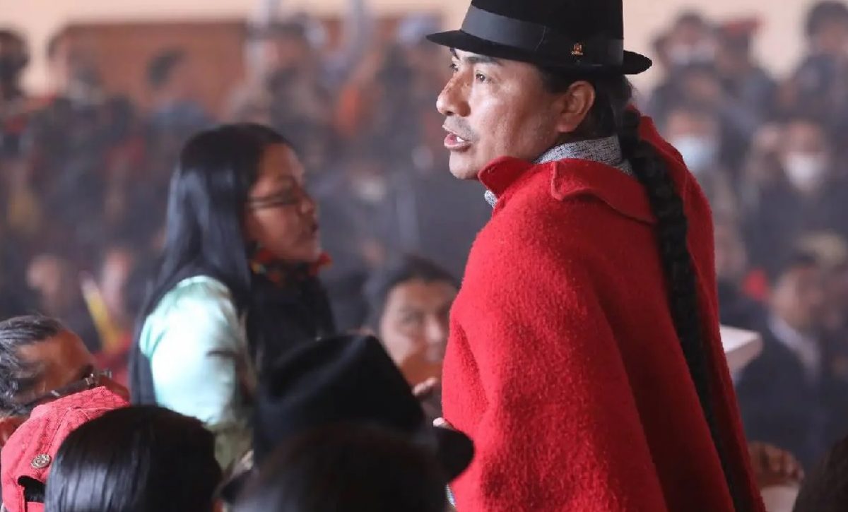 El Movimiento Indígena y Campesino de Cotopaxi (MICC) denunció un presunto intento de asesinato contra Leonidas Iza, expresidente de la Conaie