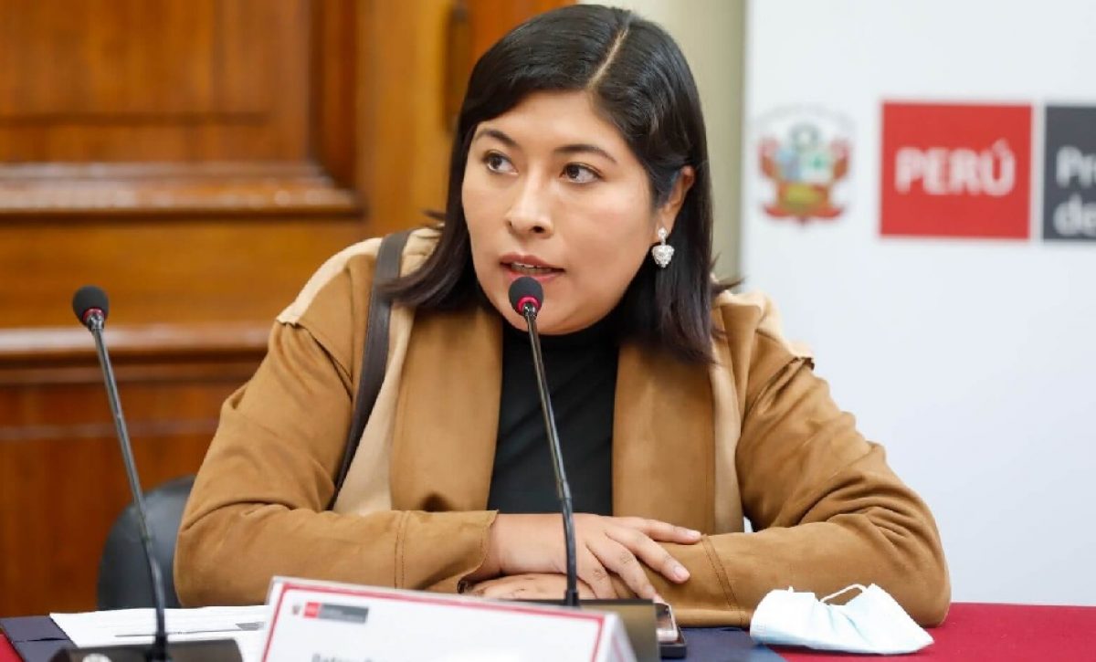 El Poder Judicial (PJ) de Perú impuso cinco meses de prisión preventiva contra la ex primera ministra Betssy Chávez Chino.