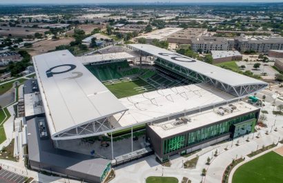 El Q2 Stadium de Austin, Texas, será la sede del encuentro entre las selecciones de Ecuador y Estados Unidos, el 10 de octubre de 2025. (Aeworldmap)
