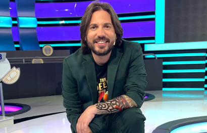 El actor y presentador Víctor Arauz, de 41 años.