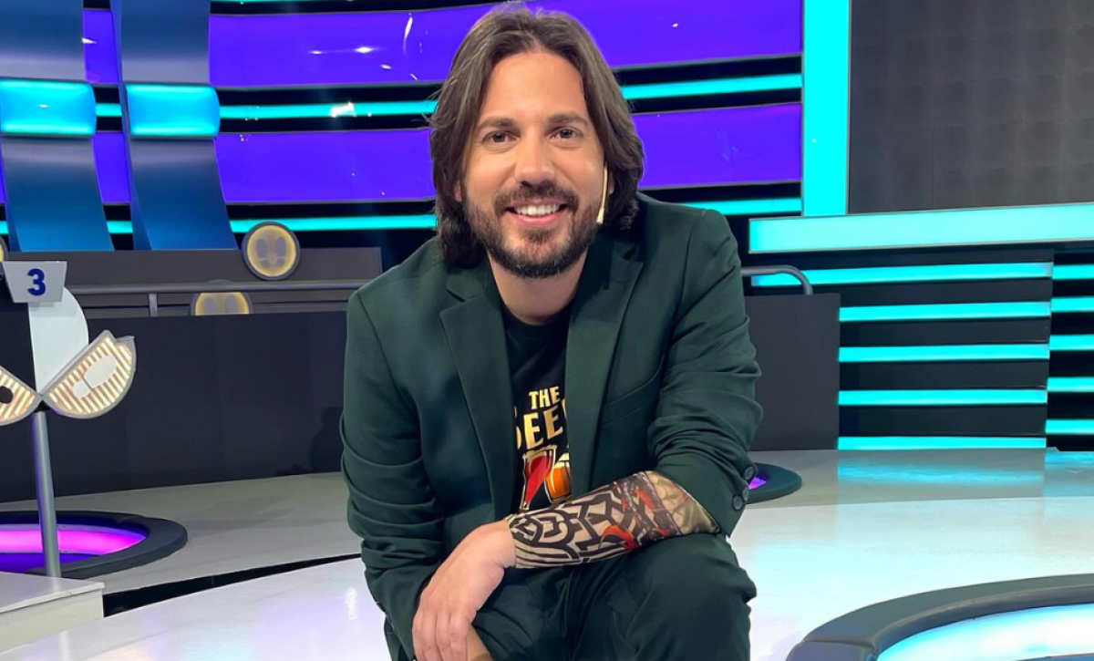 El actor y presentador Víctor Arauz, de 41 años.