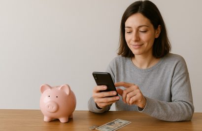 El ahorro invisible es una estrategia digital que impulsa finanzas más estables. FOTO: ChatGPT (Inteligencia Artificial).