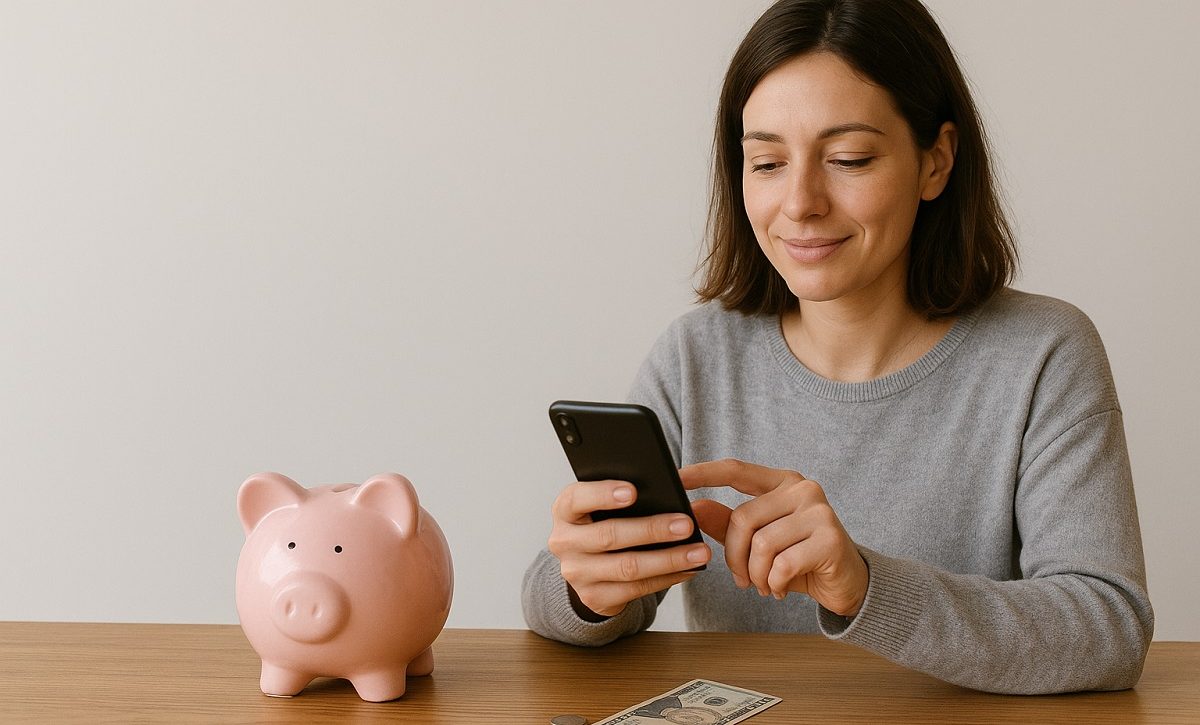 El ahorro invisible es una estrategia digital que impulsa finanzas más estables. FOTO: ChatGPT (Inteligencia Artificial).