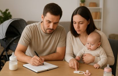 El costo real del primer equipo del bebé. FOTO: Inteligencia Artificial (ChatGPT).
