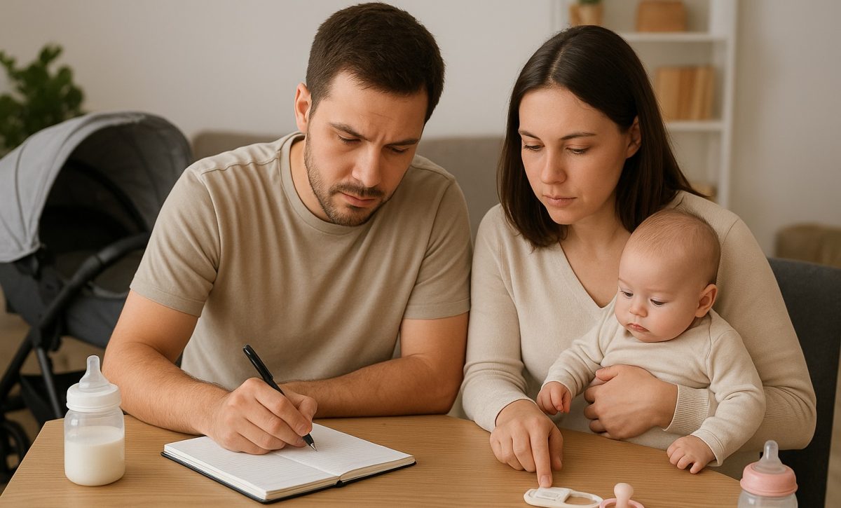 El costo real del primer equipo del bebé. FOTO: Inteligencia Artificial (ChatGPT).