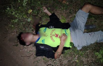 El cuerpo de José Alcívar fue trasladado al centro forense de Manta para la autopsia de rigor.