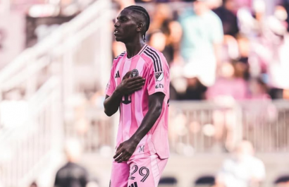 El futbolista ecuatoriano Allen Obando.