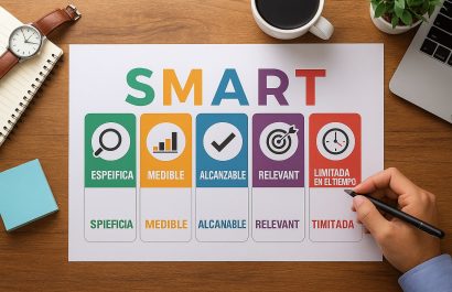 El método SMART permite a las familias ordenar sus metas financieras. FOTO: ChatGPT (Inteligencia Artificial).