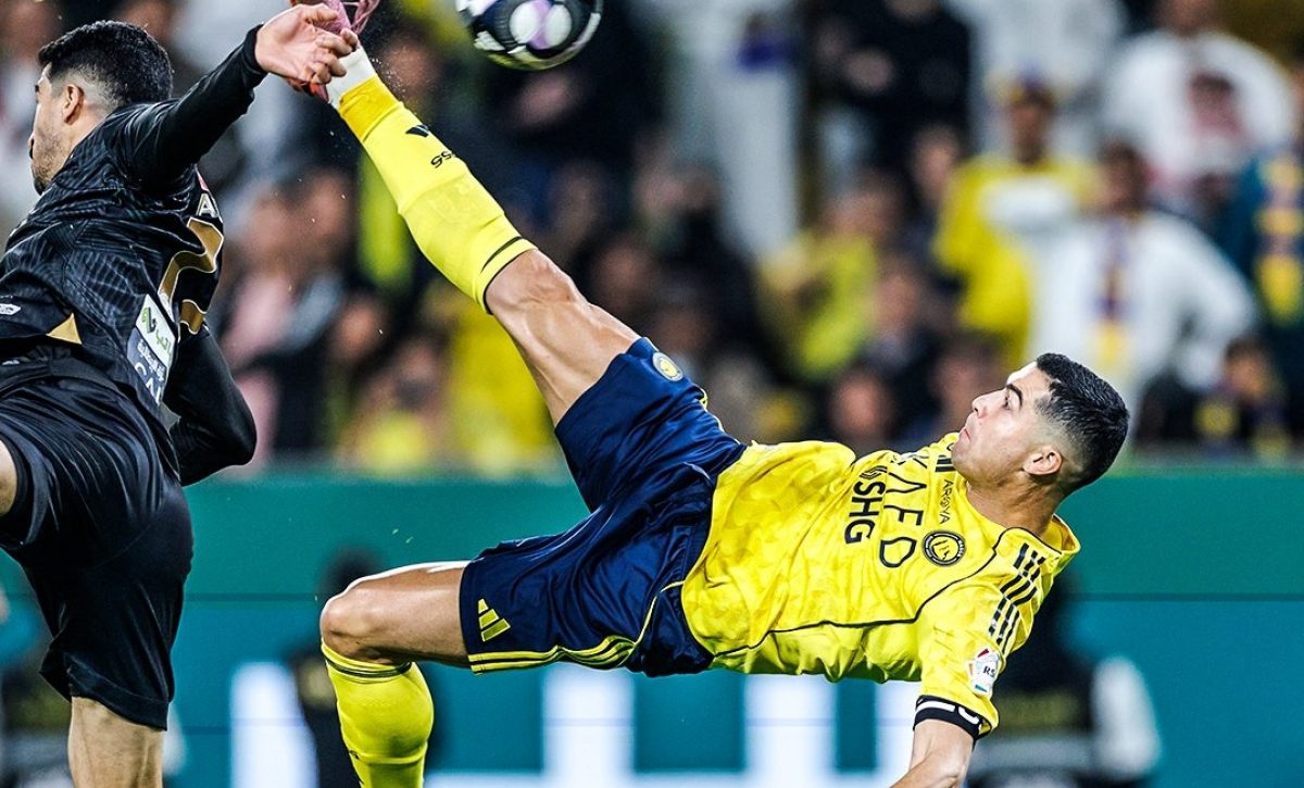 El portugués Cristiano Ronaldo anotó este domingo 23 de noviembre su gol oficial número 954. Ocurrió en la victoria 5-1 del Al-Nassr sobre el Al-Khaleej,