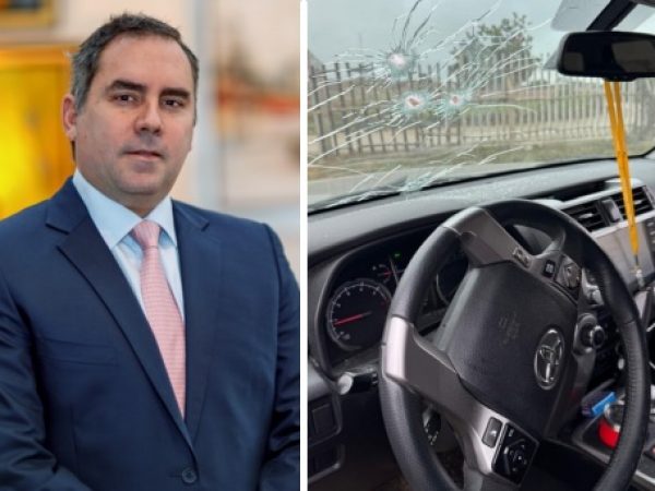 El precandidato presidencial por el partido Libertad Popular, Rafael Belaunde Llosa, fue víctima de un atentado a balazos en el distrito de Cerro Azul,