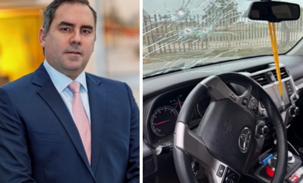 El precandidato presidencial por el partido Libertad Popular, Rafael Belaunde Llosa, fue víctima de un atentado a balazos en el distrito de Cerro Azul,