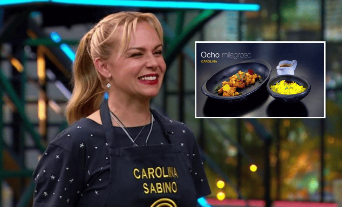 El seco de pollo ecuatoriano enamora en MasterChef Celebrity Colombia Carolina Sabino gana ‘cachete’ y entra al top 8 (1) La actriz Carolina Sabino mostró con orgullo su seco de pollo ecuatoriano.