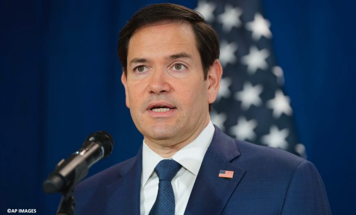 El secretario de Estado, Marco Rubio,
