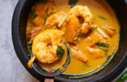 Los camarones en salsa de coco son un plato estrella en Esmeraldas.