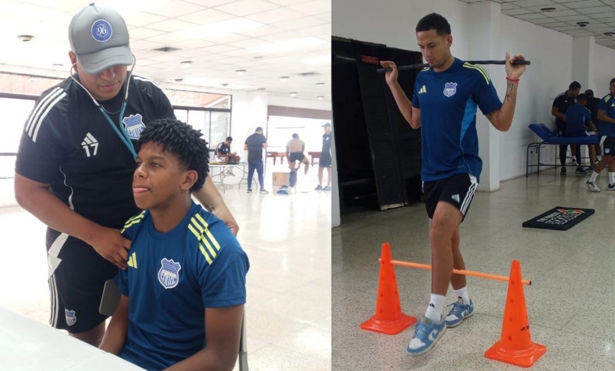 Emelec inicia pretemporada 2026 con chequeos médicos.