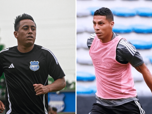 Emelec recupera a Cristhian Cueva y Fernando León para el duelo ante Mushuc Runa