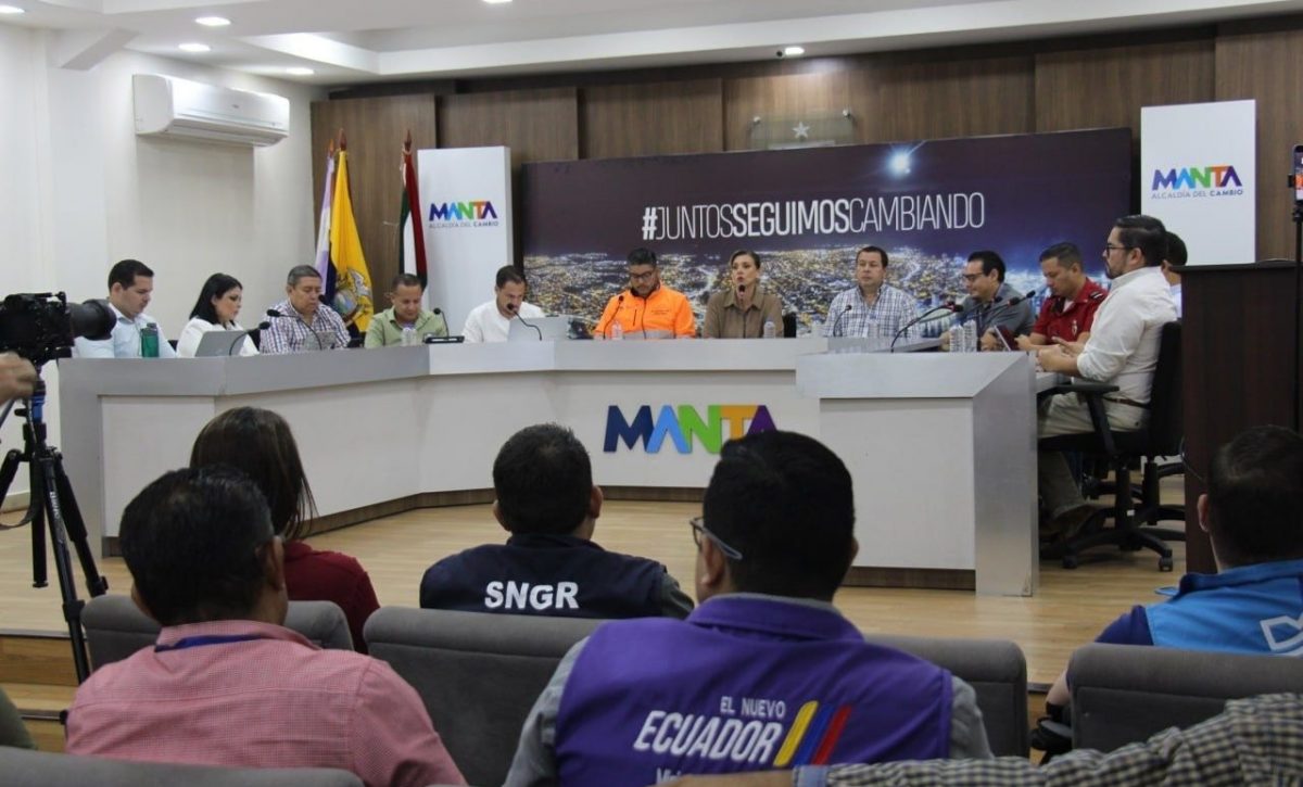 La captación de agua cruda en Casa Lagarto fue declarada en emergencia en Manta, por daños causados por la erosión del río Portoviejo