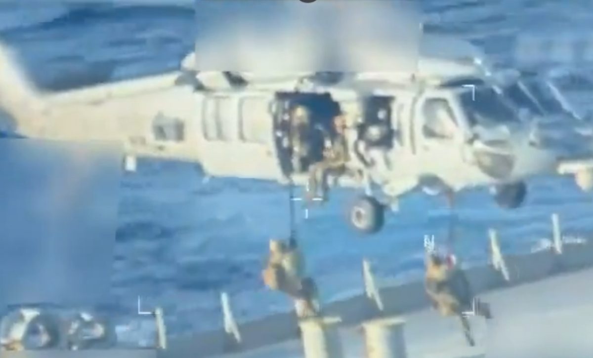 Estados Unidos, con sus fuerzas militares, intercepta un segundo buque petrolero de Venezuela el Caribe.