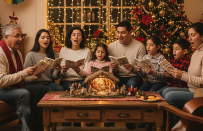 La Novena de Navidad es una tradición que reúne a niños y adultos.