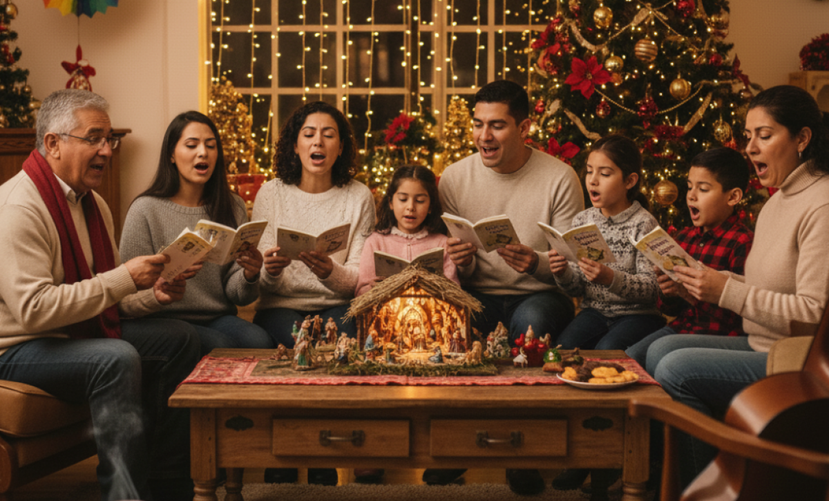 La Novena de Navidad es una tradición que reúne a niños y adultos.