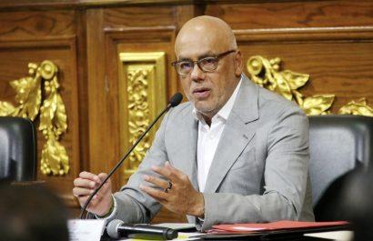 Jorge Rodríguez, presidente de la Asamblea Nacional de Venezuela. Fotografía: Europapress