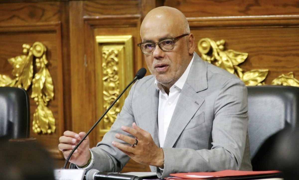 Jorge Rodríguez, presidente de la Asamblea Nacional de Venezuela. Fotografía: Europapress