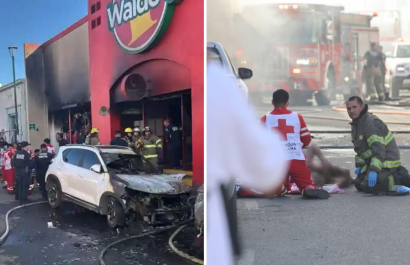 Explosión dio origen al incendio que dejó muertos y heridos.