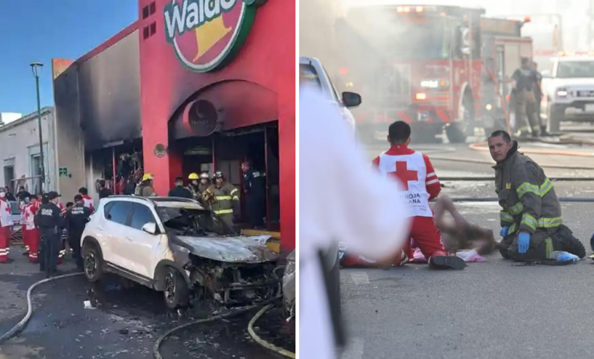 Explosión dio origen al incendio que dejó muertos y heridos.