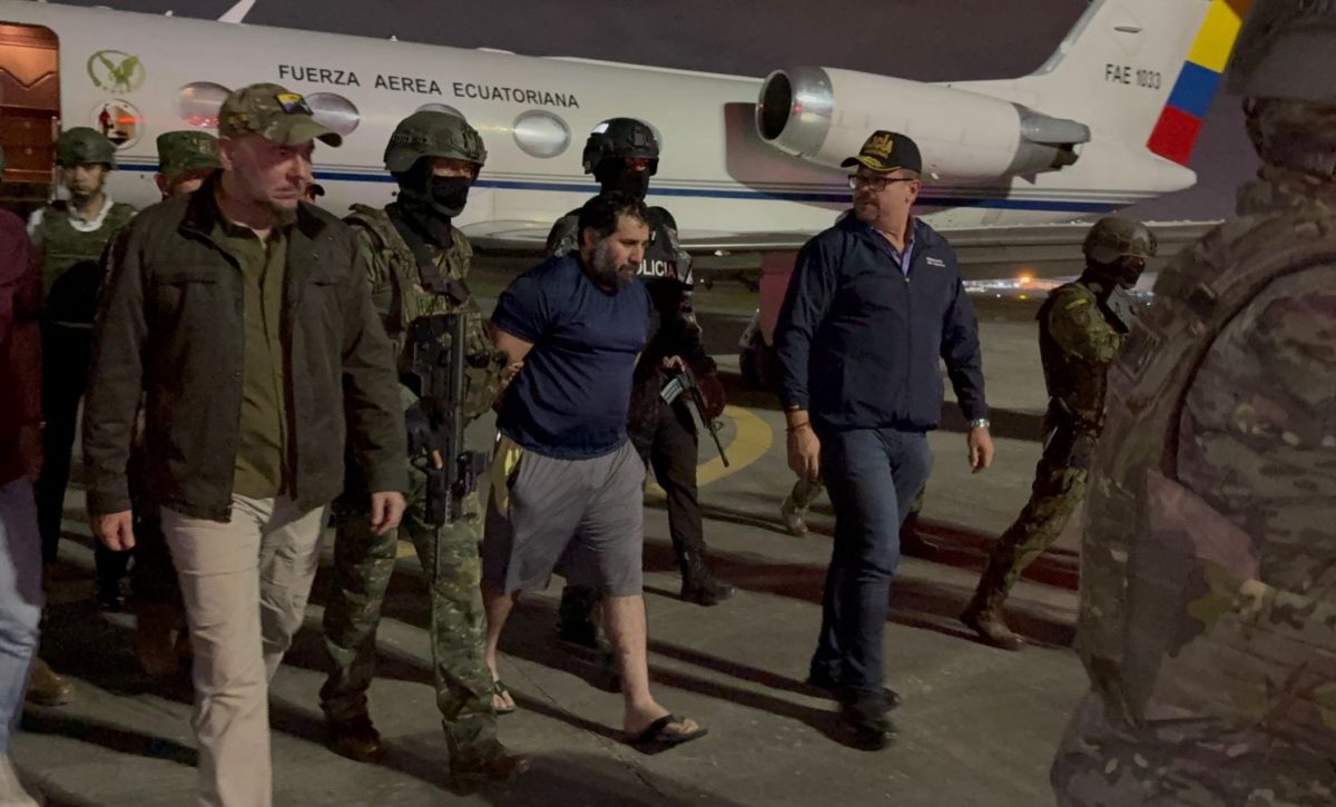 José Adolfo Macías, según la Policía es el líder de Los Choneros. FOTO: Policía Nacional
