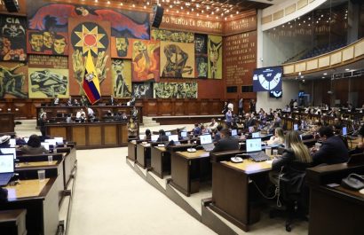 Críticas opositoras al caso Progen anteceden demanda de Daniel Noboa en Florida. FOTO: @AsambleaEcuador.