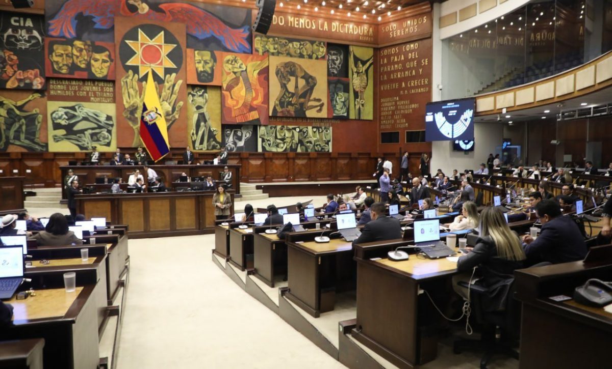 Críticas opositoras al caso Progen anteceden demanda de Daniel Noboa en Florida. FOTO: @AsambleaEcuador.