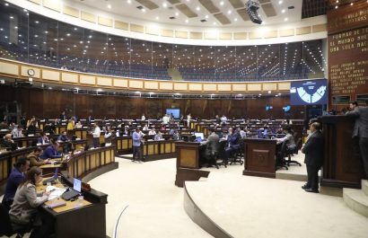 La Asamblea Nacional prevé conocer y aprobar la proforma presupuestaria que envió el Ejecutivo. FOTO: @AsambleaEcuador.