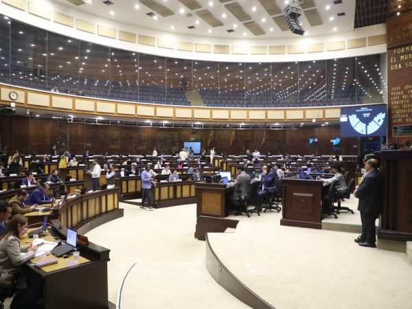 La Asamblea Nacional prevé conocer y aprobar la proforma presupuestaria que envió el Ejecutivo. FOTO: @AsambleaEcuador.