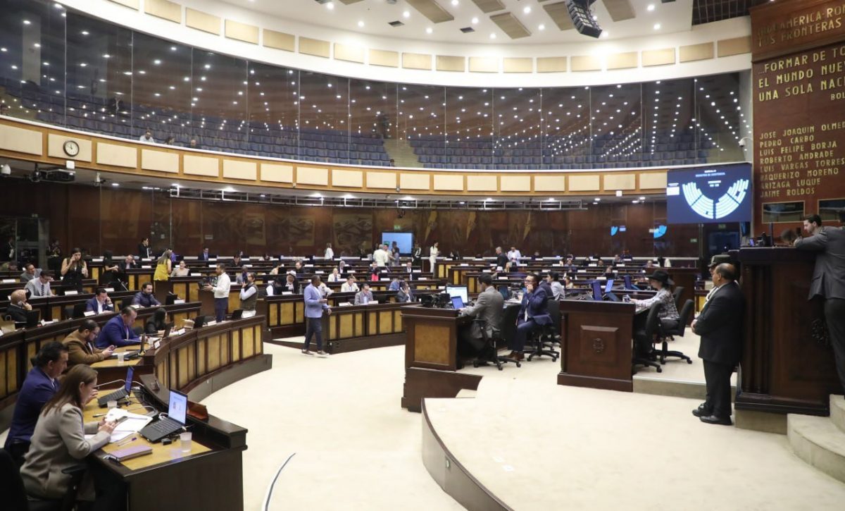 La Asamblea Nacional prevé conocer y aprobar la proforma presupuestaria que envió el Ejecutivo. FOTO: @AsambleaEcuador.