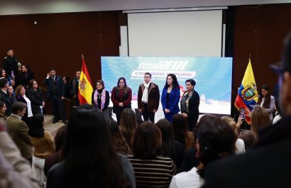 El presidente Daniel Noboa inició su agenda en Madrid, España. FOTO: @Presidencia_Ec.